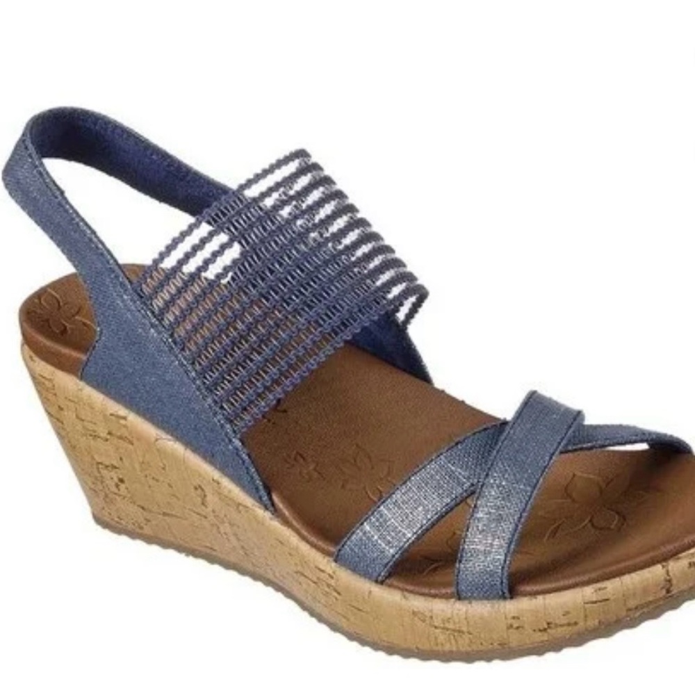 Women's Skechers Beverlee High Tea Wedge Sandal